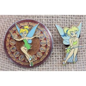 Walt‎ Disney Tink Tuesday & Stained Glass Princess Series Tinker Bell 2003 Pins